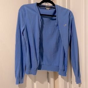 Vineyard Vines Blue Cotton Cardigan